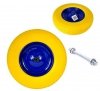 Schubkarrenrad Vollgummi Schubkarre PU Rad Gummirad 3.50-8 Achse