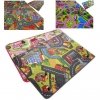 Kinderteppich Spielteppich Straßenteppich Stadt Mädchen Sweet City - 133x190cm