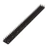 Vogelabwehr Spikes Kunststoff 3cm Tierabwehr Taubenspikes Vogelschutz 50cm - Schwarz