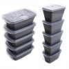 Vorratsdosen Frischhaltedosen Aufbewahrungsbox für Mikrowelle - 3x Kapazität: 1,6L