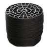 Schnur Band Flechtschnur Flechtkordel Kordel Polyester Basteln Seil - 10m 6mm schwarz