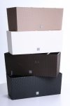 Blumentopf Blumenkasten Rattan 600 umbra