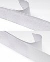 Klettverschluss Klettband Haken und Flauschband selbstklebend 20mm Weiß- 25m 
