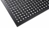 Gummimatte Schmutzfangmatte Ringmatte Wabenmatten -  80x120cm mit Rand