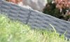 Rasenkante Gartenpalisade 3,9m Rattan-Optik braun