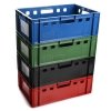 20x Fleischerkiste Eurofleischerkiste E2 Eurokasten Metzgerkiste Lagerkiste Gelb 60x40