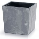 Blumentopf Blumenkübel Pflanztopf Pflanzkübel Einsatz -  Urbi Square Low 240 Grau