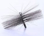 Schornsteinbesen Kaminbesen aus Stahl 16cm