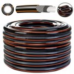 Gartenschlauch Wasserschlauch Carbon Plus 4 lagig  1/2" - 30m schwarz