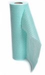 1x Wischtücher Reinigungstücher Putztücher Grün 32x19,5 cm Tücher 100 je Rolle