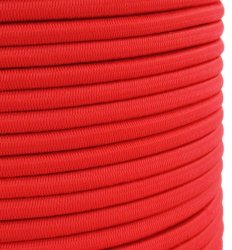 Expanderseil Gummiseil Gummileine Spanngummi Planenseil elastisch 12mm Rot - 20m