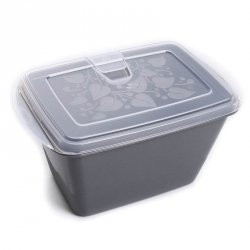 Vorratsdosen Frischhaltedosen Aufbewahrungsbox für Mikrowelle - 5x Kapazität: 1,6L