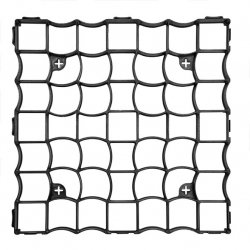 Rasengitter Reitplatzplatten Rasenwaben Gehwegplatten 50x50x2,5cm