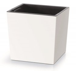 Blumentopf Blumenkübel Pflanztopf Pflanzkübel Einsatz -  Urbi Low Matt 300 Weiß