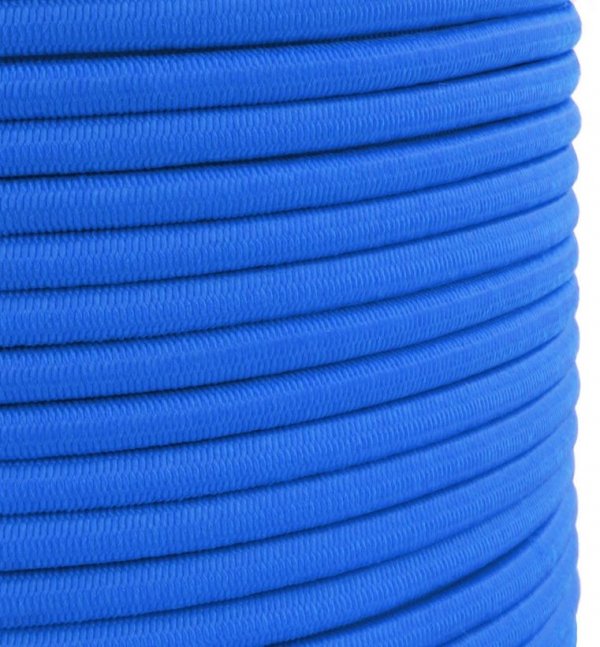 Expanderseil Gummiseil Gummileine Spanngummi Planenseil elastisch 5mm Blau - 20m
