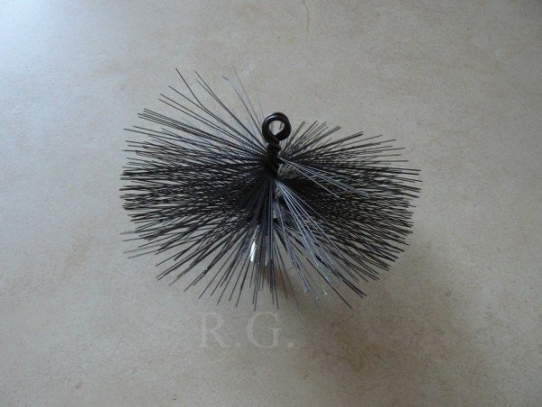 Schornsteinbesen Kaminbesen aus Stahl 12cm