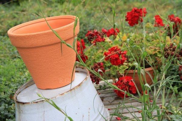 Blumentopf Pflanztopf Massiv classic 40 terrakotta
