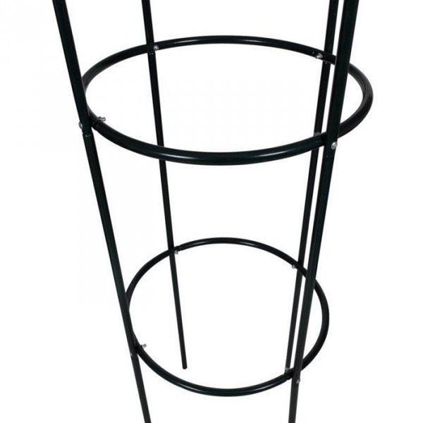 2x Rosenturm Rosen Obelisk Rankhilfe Rosensäule Rankgitter Säule grün 190 cm