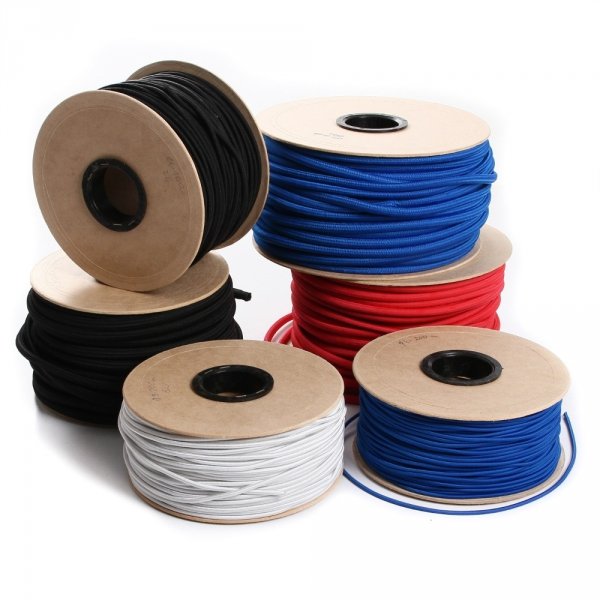 Expanderseil Gummiseil Gummileine Spanngummi Planenseil elastisch 6mm Rot - 50m