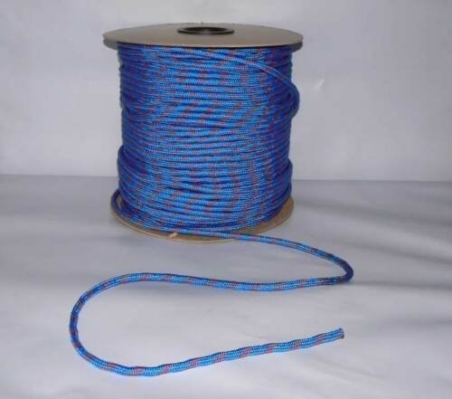 Polypropylen Seil PP schwimmfähig Polypropylenseil - blau-rot; 20mm, 30m