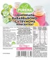 Lemoniada rabarbar-cytryna koncentrat 3x1kg na 18l