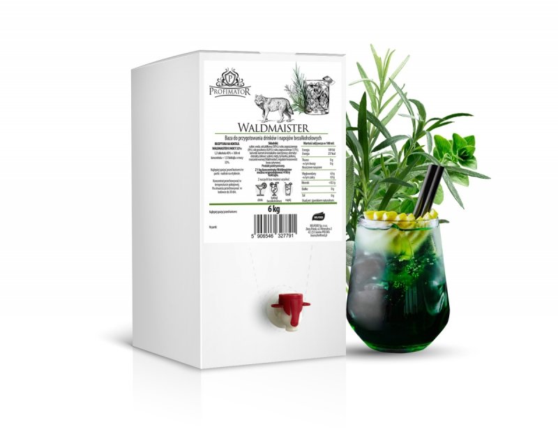 Baza do drinków i bezalkoholowych koktajli WALDMAISTER box 6kg