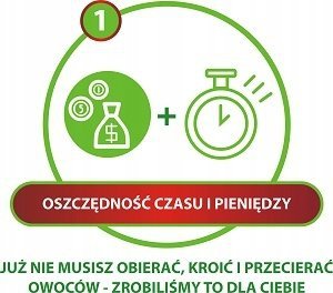 Przecier mus owocowy 100% bez cukru bananowy  300g