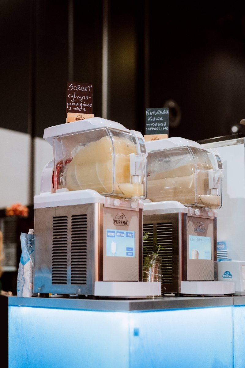 Sorbet, granita, lody włoskie - baza CYTRYNA-POMARAŃCZA Z MIĘTĄ box 6x1kg
