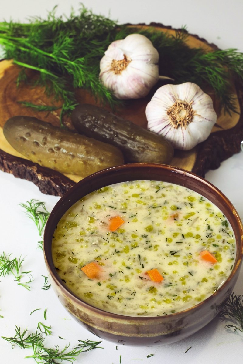 Zupa ogórkowa zagęszczona 350g na 2 porcje zupy 