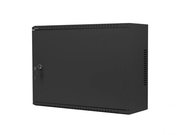 Lanberg Szafa instalacyjna rack wisząca 19 cali 6U+3U 540x200 niskoprofilowa czarna ( złożona)