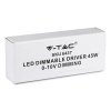 Zasilacz do Paneli LED 45W Ściemnialny 1-10V 25-40V 1050mA 230V V-TAC VT-6129