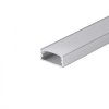 Profil Aluminiowy V-TAC 2mb Anodowany, Klosz Mleczny, Na dwie taśmy 21,5mm VT-8108