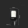 Oprawa Uliczna LED V-TAC 50W 110st IP65 VT-15057ST 6500K 4270lm