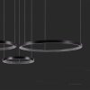 Oprawa Zwieszana V-TAC 57W LED Czarna VT-7824 3000K 6840lm