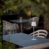 Lampka Biurkowa Nocna Solarna V-TAC 5W CCT LED 35cm Ładowanie USB-C Ściemnianie Biała VT-10116 3000K-6000K 400lm