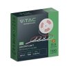 Taśma LED 230V V-TAC Bezpunktowa COB 286LED/m 12,5W/m Rolka 10mb VT-2025 286-10M 6500K 1100lm