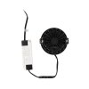 Oprawa V-TAC LED Downlight 12W BRIDGELUX CHIP CCT Czarna Raster Antyolśnieniowy Plaster Miodu VT-17012 3000K-4000K-6400K 1180lm