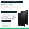 Moduł Panel Fotowoltaiczny V-TAC SUNPRO 400W FULL BLACK MONO SOLAR PANEL TIER 1 1724X1134X30MM (Paleta 9szt) VT-SP400-108M10 25 