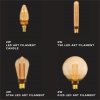 Żarówka LED V-TAC 4W EDISON RETRO E27 Vintage ST64 Bursztyn VT-2185 1800K 200lm 2 Lata Gwarancji