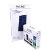 Projektor LED Solarny V-TAC 40W Czarny IP65, Pilot, Timer VT-200W 6000K 3100lm