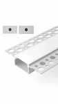 Profil do taśmy LED podtynkowy do gipsowania 2m