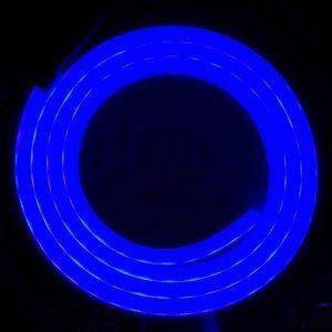 NEON LED 230V 8X16 PCV 1M NIEBIESKI IP67