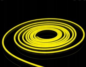 NEON LED 230V 8X16 PCV 1M LEMON YELLOW IP67