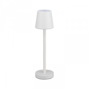 Lampka Biurkowa Nocna V-TAC 3W LED Ładowanie Ściemnianie Biała VT-7703 4000K 70lm