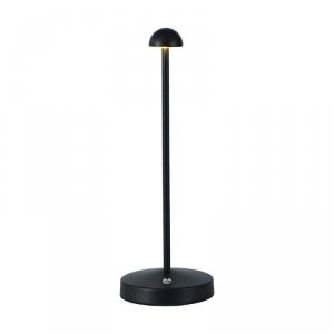 Lampka stołowa nocna V-TAC 3W LED 29cm ładowanie USB ściemnianie czarna VT-1073 3000K-6000K 130lm