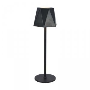 Lampka stołowa nocna V-TAC 4W LED 37cm ładowanie USB ściemnianie czarna VT-1034 3000K-6000K 150lm