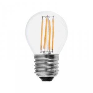 Żarówka LED Filament V-TAC 4W Kulka G45 E27 3xKlik Ściemnialna VT-2704 3000K 400lm