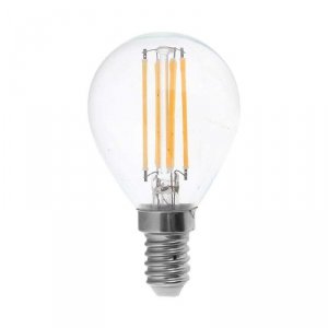 Żarówka LED V-TAC 6W Filament E14 Kulka P45 VT-2466 4000K 600lm