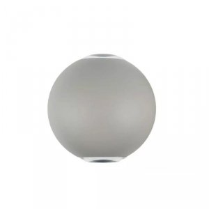 Kinkiet Ścienny V-TAC 6W LED Szary Okrągły IP65 VT-836 3000K 660lm