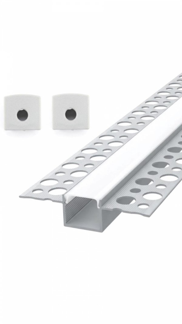 Profil do taśmy LED LP-T13 podtynkowy do gipsowania 2m